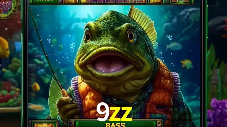Personagem de peixe pescador do popular jogo de slot com tema de pescaria, uma das emocionantes opções de caça-níqueis para jogar e ganhar no cassino 9zz.